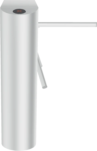 MK GateTech TB 510 R single-passage tripod turnstile — 3D preview